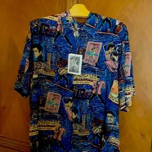 Reyn Spooner “Elvis in Person” Rayon casual shirt